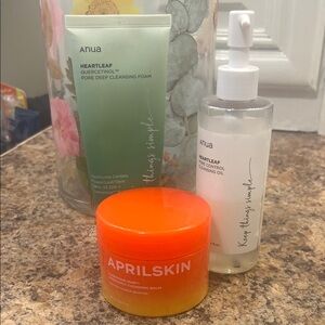 Heartleaf Skincare Set - and Aprilskin balm